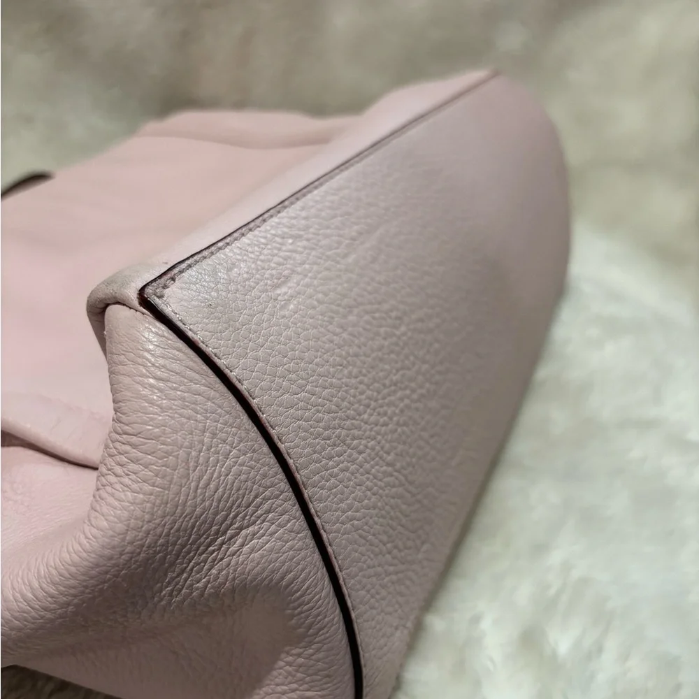 Kate Spade Blush Pink Tote with Bow Accent - Picture 6 of 16